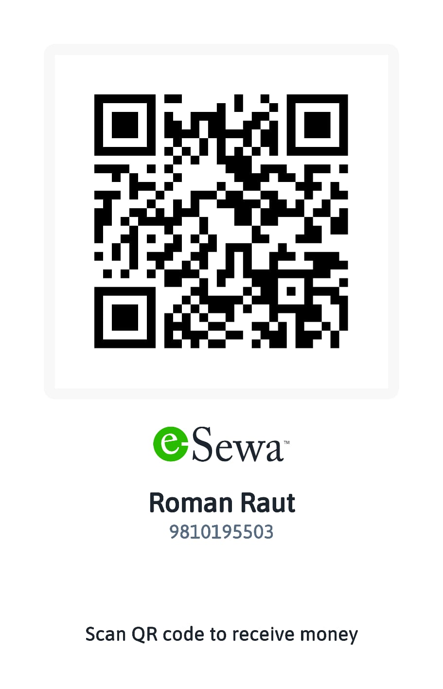 eSewa QR
